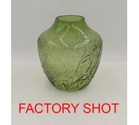 Corie Small Botanical Green Glass Vase Premier Housewares Green One Size