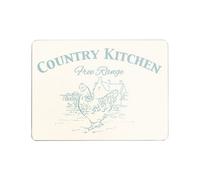 Premier Housewares Country Kitchen Placemats - Set of 4, Beige