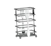 Premier Housewares Cutlery Design Cutlery Caddy - Chrome