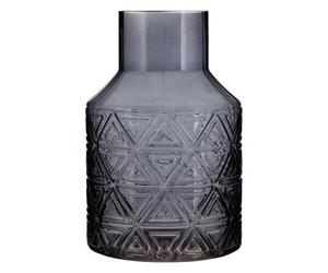 Orsina Dakota Dark Grey Glass Vase