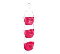 Orsina Dara 3 Tier Shower Caddy in Pink Orsina Pink