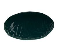 Bali Dark Green Dinner Plate Premier Housewares Green One Size
