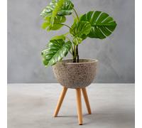 Orsina Darnell Medium Grey Speckled Planter