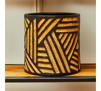 Orsina Darnell Natural And Black Planter