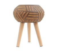 Orsina Darnell Round Brown Planter With Angular Legs