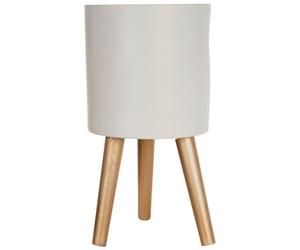 Orsina Darnell Small White Planter