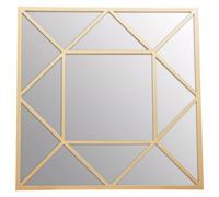 Orsina Descartes Gold Frame Wall Mirror