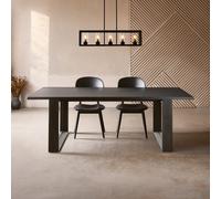 Orsina Dining Table In Oak Veneer,modern Kitchen Table,decorative Table,luxe Lounge Table,garden Table For Patio