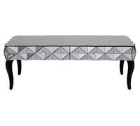 Orsina Distinctive Silver Coffee Table, Geomatric Silver Decorative Table For Hallways, Coffee Table For Patio