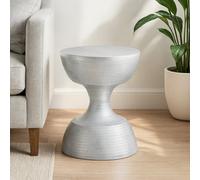 Orsina Distinctive Small Stool, Hourglass Shape Modern Bar Stool For Bedroom, Luxe Design Luxury Stool For Kitchen