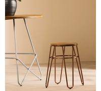 Orsina District Hairpin Stool in Rose Gold Orsina Rose Gold