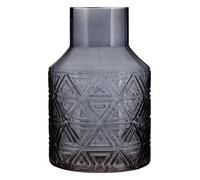 Orsina Dokatas Glass Vase in Dark Grey Orsina Dark Grey
