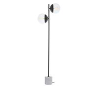 Interiors By Ph Revive Two Light Black Floor Lamp, Black