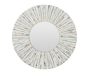 Orsina Driftwood White Wash Wall Mirror