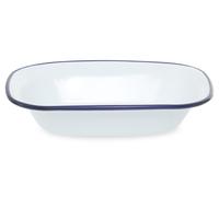 Orsina Durable 20cm Rectangular Pie Dish, Stylish Constructed Rectangular Pie Dish, Versatile Non Stick Pie Dish in White Orsina White