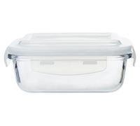 Orsina Durable 370 Ml Glass Container, Borosilicate Glass Food Organizer, Airtight Storage Container For Kitchen in Clear Orsina Clear
