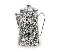 Orsina Durable Black & White Patterned Coffee Pot, Elegant Design Coffee Pot, Practical Coffee Pot For Breakfast Orsina Black