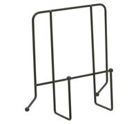 Orsina Durable Design Cookbook Stand With Gold Finish, Gold Finish Recipe Book Stand, Elegant Cook Book Stand in Black Orsina Black