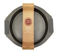 Orsina Durable Grey Round Cake Tin, Reliable Cake Tin, Non Stick Coated Baking Tin For Perfect Baking Experience