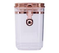 Orsina Durable Jar With Copper Lid 600 Ml, Elegant Retro Design Glass Jar With Lid, Sleek Airtight Storage Jar