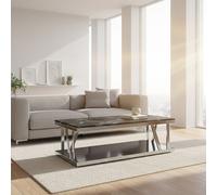 Orsina Durable Marble Top Coffee Table, Contemporary Decorative Coffee Table For Livingroom, Strong Coffee Table in Black Orsina Black