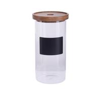 Orsina Durable Multipurpose Chalkboard 1300Ml Storage Jar, Stylish Jar With Lid For Counter, Airtight Storage Jars