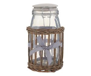 Orsina Durable Multipurpose Storage Jar - 1500Ml, Versatile Stylish Jar With Lid For Counter, Airtight Storage Jars