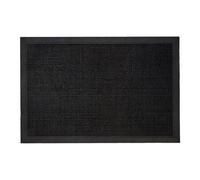 Premier Housewares Rubber Doormat - Black, Black