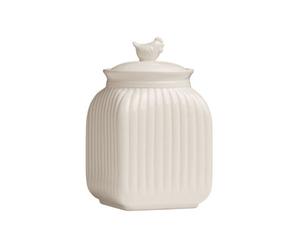 Orsina Durable Small Canister, Practical Design Kitchen Canister For Ingredients, Stainless Steel Canister