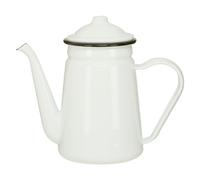 Orsina Durable White Coffee Pot, Elegant Design Coffee Pot For Dining Table, Practical Coffee Pot For Breakfast Orsina White