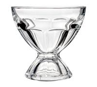 Orsina Durably Constructed Set Of Four Luxor Sundae Dishes, Stable Sundae Glasses, Durable Dessert Bowl in Clear Orsina Clear