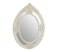 Orsina Eclipse White Finish Wall Mirror Orsina White