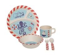 Premier Housewares 5-Piece Pirate Kids Dinner Set