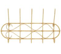 Interiors by Premier Effortlessly Organized Five Hook Hanger, Rustic Bedroom Door Hooks, Versatile Hooks For Hanging Clothes