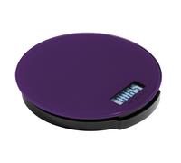 Orsina Electronic Style Blue Glass Kitchen Scale - 2kg, Compact Kitchen Scale, Easy To Read Digital Baking Scale in Purple Orsina Purple