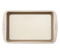 Premier Housewares From Scratch Satin Roasting Pan, Carbon Steel, Champagne, 20 x 33 x 3.5 cm