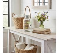 Orsina Elegant Artists Garden Glass Lantern, Versatile Clear Candle Lantern, Tealight Lantern, Sleek Lantern