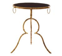 Orsina Elegant Black Tempered Glass Top Accent Table, Modern Design Side Table By Couch, Durable Small Lounge Table Orsina Black