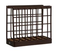 Premier Housewares Elegant Bronze Powder Coated Napkin Holder | Practical Napkin Holder For Dining Table | Sleek Napkin Holder For Kitchen | Durable Holder For Storing Napkins