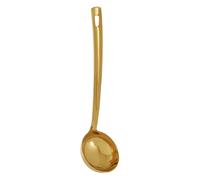 Orsina Elegant Copper Finish Ladle, Premium Copper Plated Serving Spoon, Kitchen Cooking Tool With Long Handle in Gold Orsina Gold