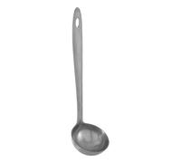 Orsina Elegant Copper Finish Ladle, Premium Copper Plated Serving Spoon, Kitchen Cooking Tool With Long Handle in Silver Orsina Silver