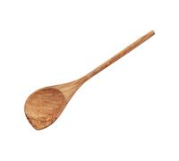 Orsina Elegant Corner Wooden Spoon, Premium Hand Carved Wooden Spoon, Natural Grain Olive Wood Kitchen Accessory Orsina Natural