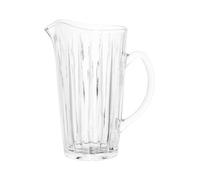 Premier Housewares Crystal Pitcher for Kitchen/Stylish Clear Crystal Water Jug/Versatile Serving Pitcher Jug for Drinks W13 x D19 x H23cm