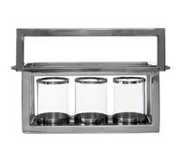 Orsina Elegant Design 3 Light Lantern, Stylish Design Large Lantern For Bedside Table, Stable 3 Light Lantern