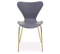Orsina Elegant Design Dining Chair, Comfortable Breakfast Room Chair, Versatile Outdoor Chair in Grey Orsina Grey