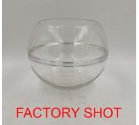 Orsina Elegant Design Glass Round Vase, Durable Glass Vase, Easy To Maintain Large Vase For Flowers in Clear Orsina Clear