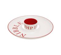 Hollywood Nibble And Dip Set, Contemporary Design Premier Housewares Cream One Size