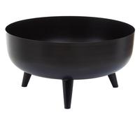 Orsina Elegant Design Black Planter, Durable Construction Of Garden Pot, Portable Lightweight Outdoor Garden Pot
