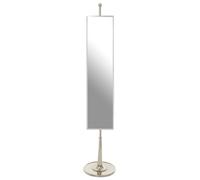Orsina Elegant Design Rectangular Mirror, Mid Century Hallway Mirror, Modern in Silver Orsina Silver