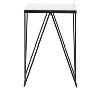 Orsina Elegant Design Side Table With Matte Black Legs, Practical Corner Table, Easily Maintained Small Table